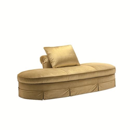 现代风格软包长凳 - Elegance - Siwa Soft Style Home - 布料 / 布面料桌脚 / 带椅背