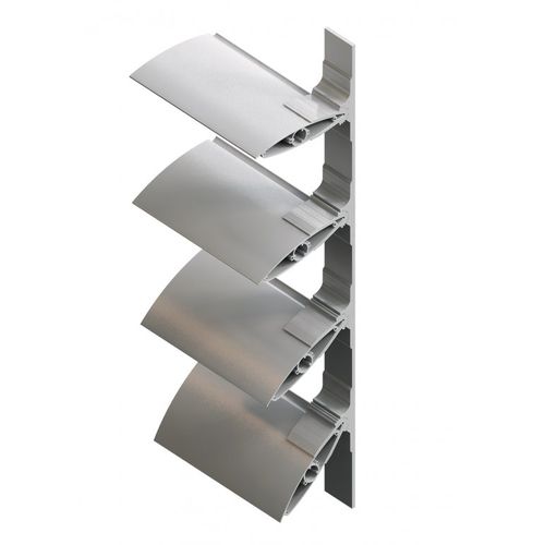 铝制建筑遮阳板 - FEAL Croatia Ltd. - 用于外墙 / 卧式 / 回转