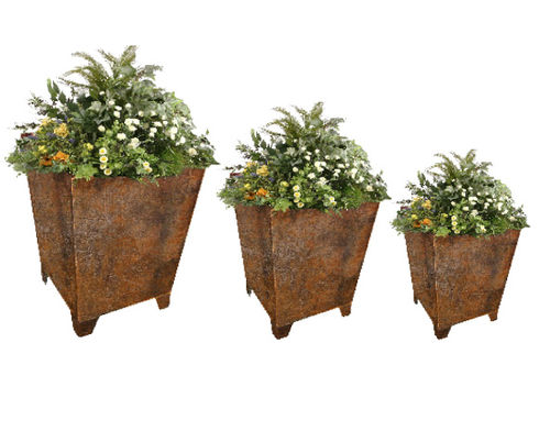 正方形传统风格公共空间