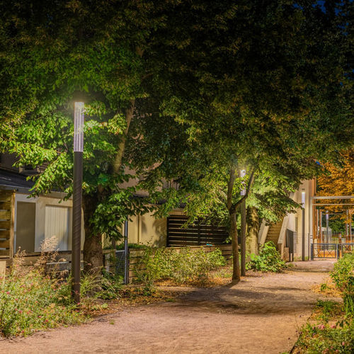 现代风格发光柱 - AXEL - Eclatec - 铝制 / 钢 / 聚碳酸酯