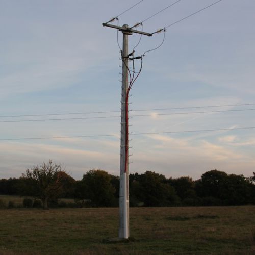 电杆 - ERDF - Valmont France