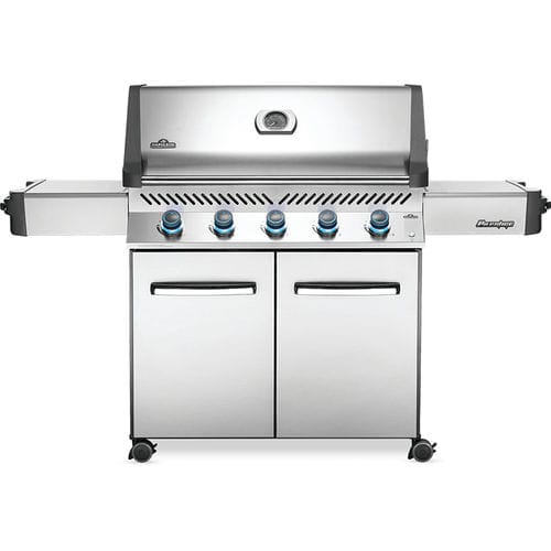 燃气烧烤架 - PRESTIGE® 665 - Napoleon Gourmet Grills - 带滑轮 / 不锈钢 / 带收纳