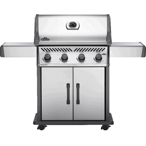 燃气烧烤架 - ROGUE® XT 525 - Napoleon Gourmet Grills - 带滑轮 / 不锈钢 / 带收纳