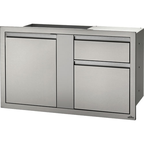 嵌入式整体厨房组件 - BI-4224-1D1W - Napoleon Gourmet Grills - 壁挂 / 带抽屉 / 用于户外厨房