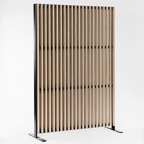 移动式隔断 - LINEA SPACE 2.4.3 OPENWORK - LAUDESCHER - 木制 / 专业 / 用于办公室