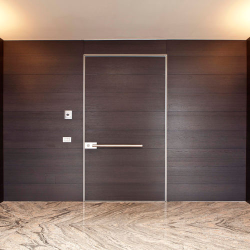 入户门 - SYNUA WALL SYSTEM - Oikos Venezia - 木质 / 中轴 / 实心