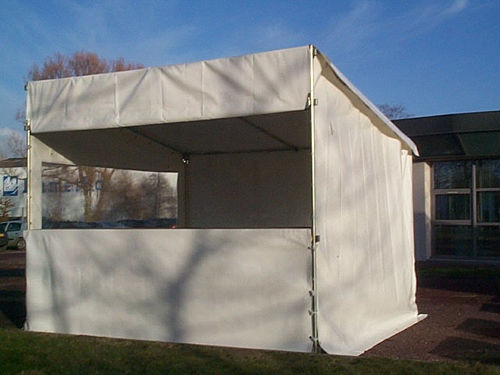 PVC涂层折叠凉亭 - ABRI STAND®  - Socotex - Abritez-vous chez nous - 聚酯 / 帆布屋顶 / 钢结构