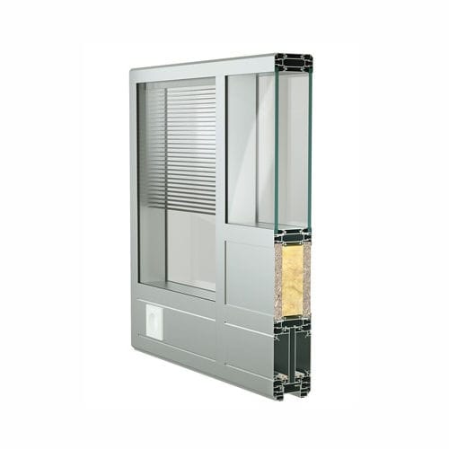 玻璃隔断 - MB- 80 OFFICE - Aluprof S.A - 用于办公室