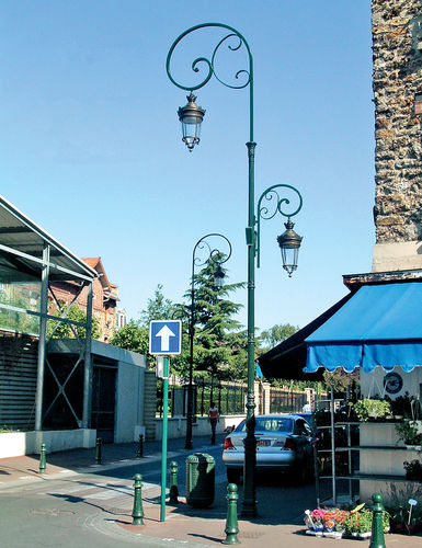 照明旗杆 - RIVOLI - Fontes de Paris - 铸铁