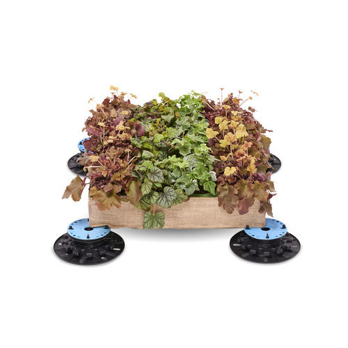 木质活动地板 - GREEN FLOOR SYSTEM - NEWFLOOR - 混凝土 / 室内 / 用于绿地