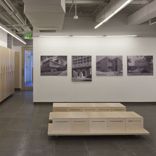 混凝土活动地板 - TECCRETE - CAMINO Modular Systems Inc - 声学 / 室内 / 三合板