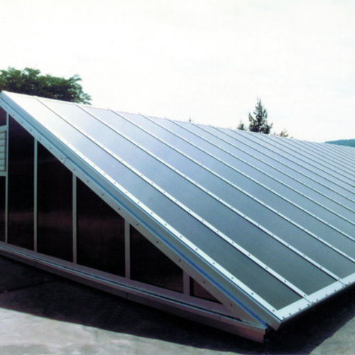 屋顶灯笼式天窗 - SKYGARD 3700® - EXTECH Exterior Technologies, Inc - 双层玻璃 / 带天窗框 / 玻璃