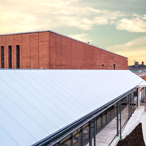 入口雨棚 - SKYSHADE 8000® - EXTECH Exterior Technologies, Inc - 用于商业建筑 / 金属 / 聚碳酸酯