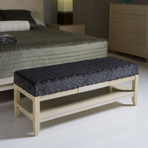 传统风格床脚凳 / 布料 / 木质