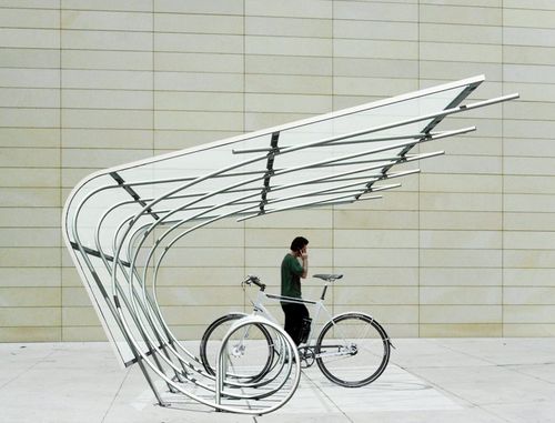 公共空间自行车停放处 - SPOKES  - Duo-Gard - 用于城市