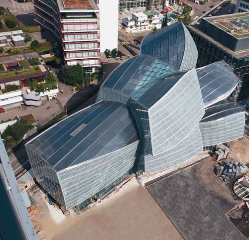 面板幕墙 - NOVARTIS CAMPUS - Josef Gartner - 铝和玻璃材质
