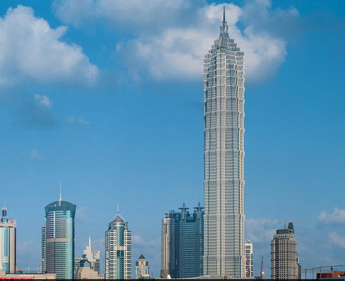 金属通风外墙 - JIN MAO BUILDING - Josef Gartner