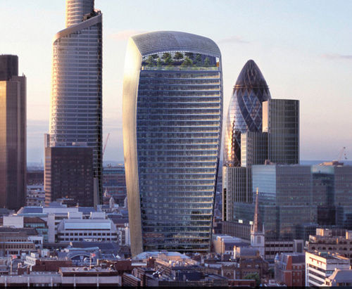 夹层玻璃板 - 20 FENCHURCH STREET SKY GARDEN - Josef Gartner - 透明 / 用于外墙 / 平