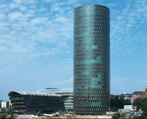 透明玻璃板 - WESTHAFEN TOWER - Josef Gartner - 用于外墙 / 平
