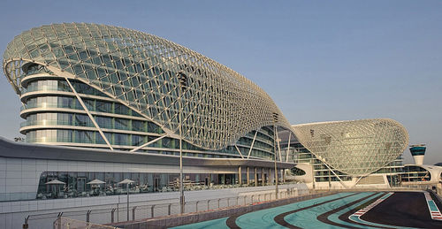 透明玻璃板 - YAS HOTEL ON YAS ISLAND - Josef Gartner - 用于外墙 / 平