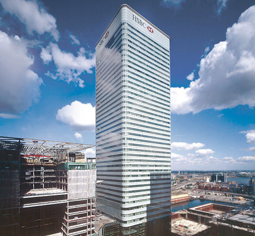 面板幕墙 - CANADA SQUARE - Permasteelisa - 金属和玻璃制 / 透明