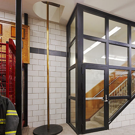 室内门 - FIREFRAMES® HEAT BARRIER SERIES - TGP - 玻璃 / 平开 / 釉面