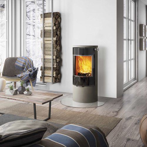 木材采暖炉 - VIVA 100 L - Attika Feuer AG - 5 kW...10 kW / 落地式 / 3面