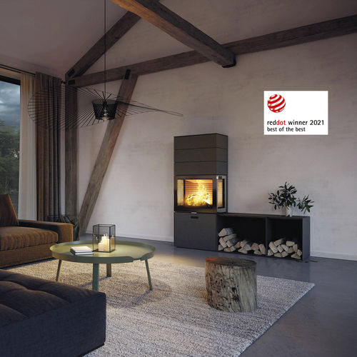 木材采暖炉 - MAX 600 - Attika Feuer AG - 4 kW / 5 kW...10 kW / 落地式