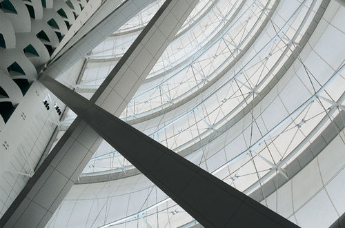 玻璃纤维建筑膜材 - BURJ AL ARAB HOTEL - Hightex - PTFE / 用于外墙覆盖