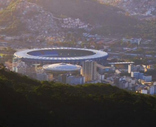 索膜结构 - MARACANÃ MÁRIO FILHO - Hightex - 屋顶 / PTFE膜 / 体育场