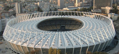索膜结构 - OLYMPIC KIEV - Hightex - 屋顶 / ETFE膜 / 体育场