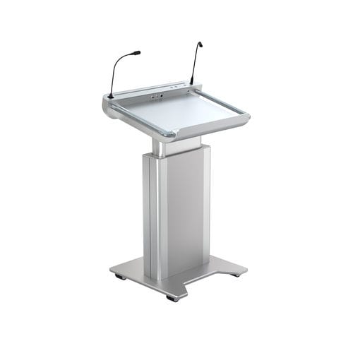 会议用斜面书桌 - ILS SYNERGY AW - Intelligent Lectern Systems - 高度可调节 / 定制商标 / 机加工