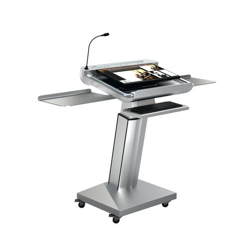会议用斜面书桌 - ILS SYNERGY ST - Intelligent Lectern Systems - 高度可调节 / 定制商标 / 机加工