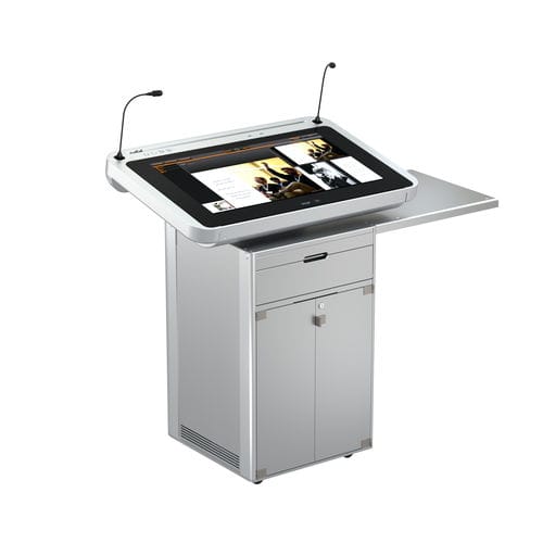 会议用斜面书桌 - ILS SYNERGY GK - Intelligent Lectern Systems - 高度可调节 / 定制商标 / 机加工