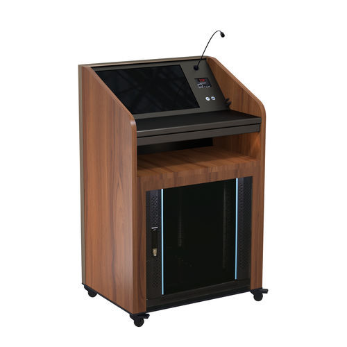 会议用斜面书桌 - Speakerscorner 32W - Intelligent Lectern Systems - 带滑轮 / 机加工 / 定制商标