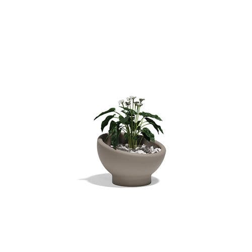 聚乙烯花坛 - LUNA PLANTERS - VONDOM - 环形 / 防紫外线 / 防风雨