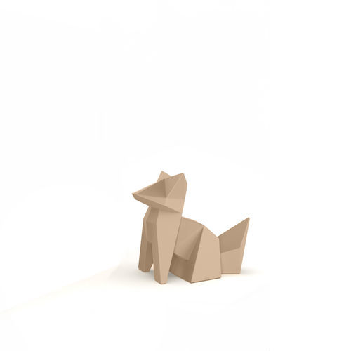 PE聚乙烯雕塑 - ORIGAMI KOKITSUNE - VONDOM - 树脂 / 户外 / 装饰