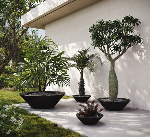聚乙烯花坛 - CENTRE    - VONDOM - 圆形 / 现代风格 / 餐厅