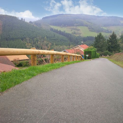 木质道路安全栏 - DURAPIN - PIVETEAU BOIS - 公路