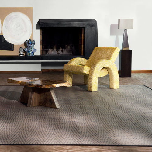 现代风格地毯 - GRAPHIC - HERRINGBONE  - BOLON - 几何图案 / 聚酯 / PVC