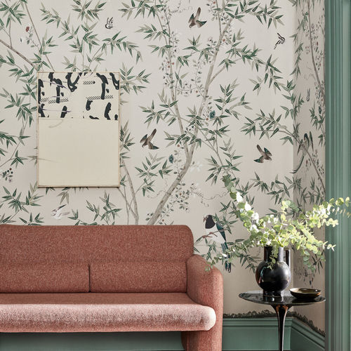 现代风格墙纸 - BELTON - The Little Greene - 花朵图案 / 自然图案 / 场景图案