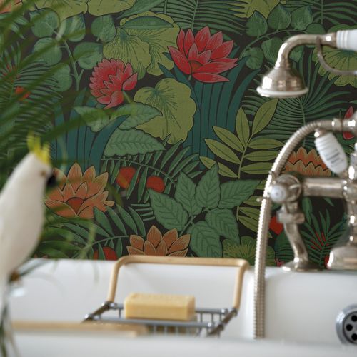 传统风格墙纸 - REVERIE - The Little Greene - 印花 / 仿墙纸 / 蓝色