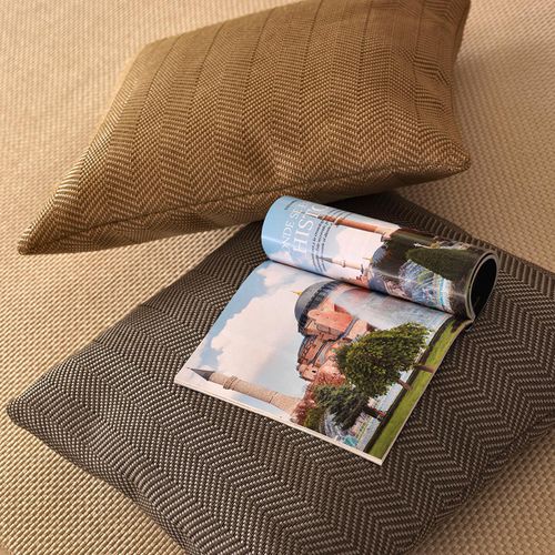 室内装饰面料 - HERRINGBONE : A-750 - NATURTEX - 墙面 / 条纹 / 棉质