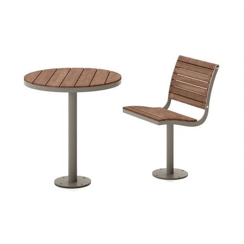 现代风格桌椅组合套装 - Parco Table and Chair  - NOLA INDUSTRIER - 户外 / 室内 / 山毛榉木