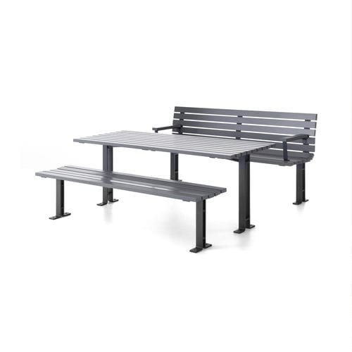 现代风格桌凳组合套装 - Kajen Furniture Group - NOLA INDUSTRIER - 栎木 / 松木 / 钢