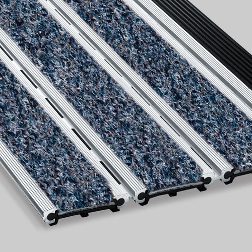 商用入口地垫 - M1 - CS - Construction Specialties - 铝制 / 控尘 / 带有型材