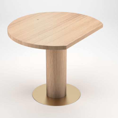 现代风格桌 - CUT CIRCLE - Atelier Areti - 栎木 / 圆形