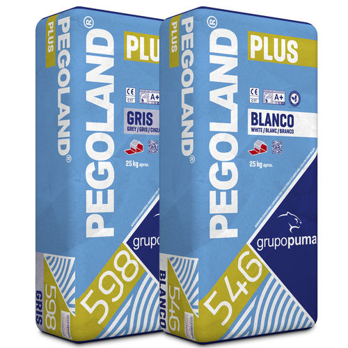 固结砂浆胶合剂 - PEGOLAND® PLUS C1 T - GRUPO PUMA - 用于瓷砖 / 水泥