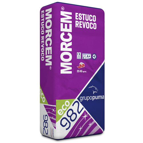 装饰涂料 - MORCEM® ESTUCO REVOCO CR W2 - GRUPO PUMA - 室内 / 户外 / 石灰基底