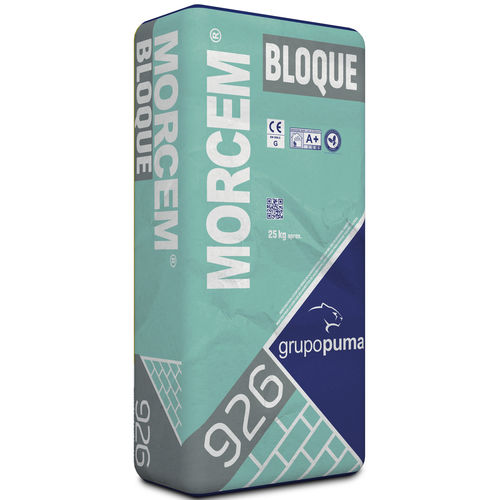 抹平砂浆 - MORCEM® BLOQUE G - GRUPO PUMA - 用于石工 / 水泥